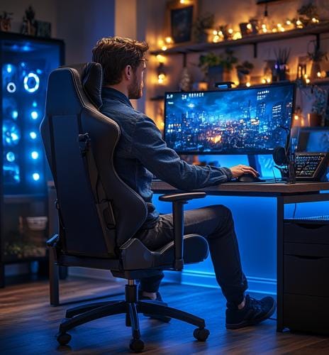 Les chaises gaming les plus adaptées aux joueurs de jeux de rôle en ligne massivement multijoueurs (MMORPG)